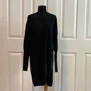 Theory Dolman Sleeve Wool Dress